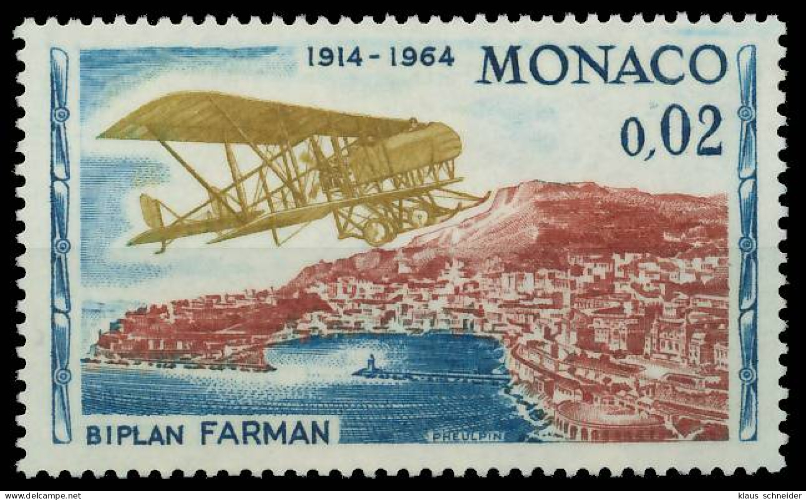 MONACO 1964 Nr 757 Postfrisch X3F958A - Unused Stamps
