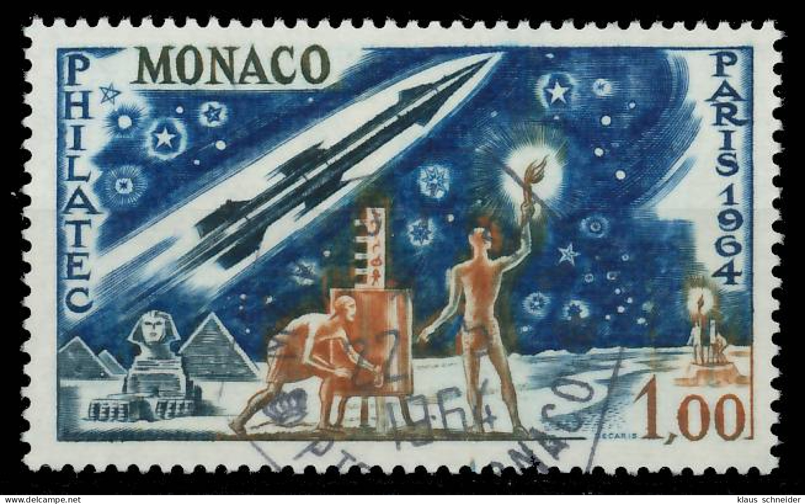 MONACO 1964 Nr 772 Gestempelt X3F95D6 - Used Stamps