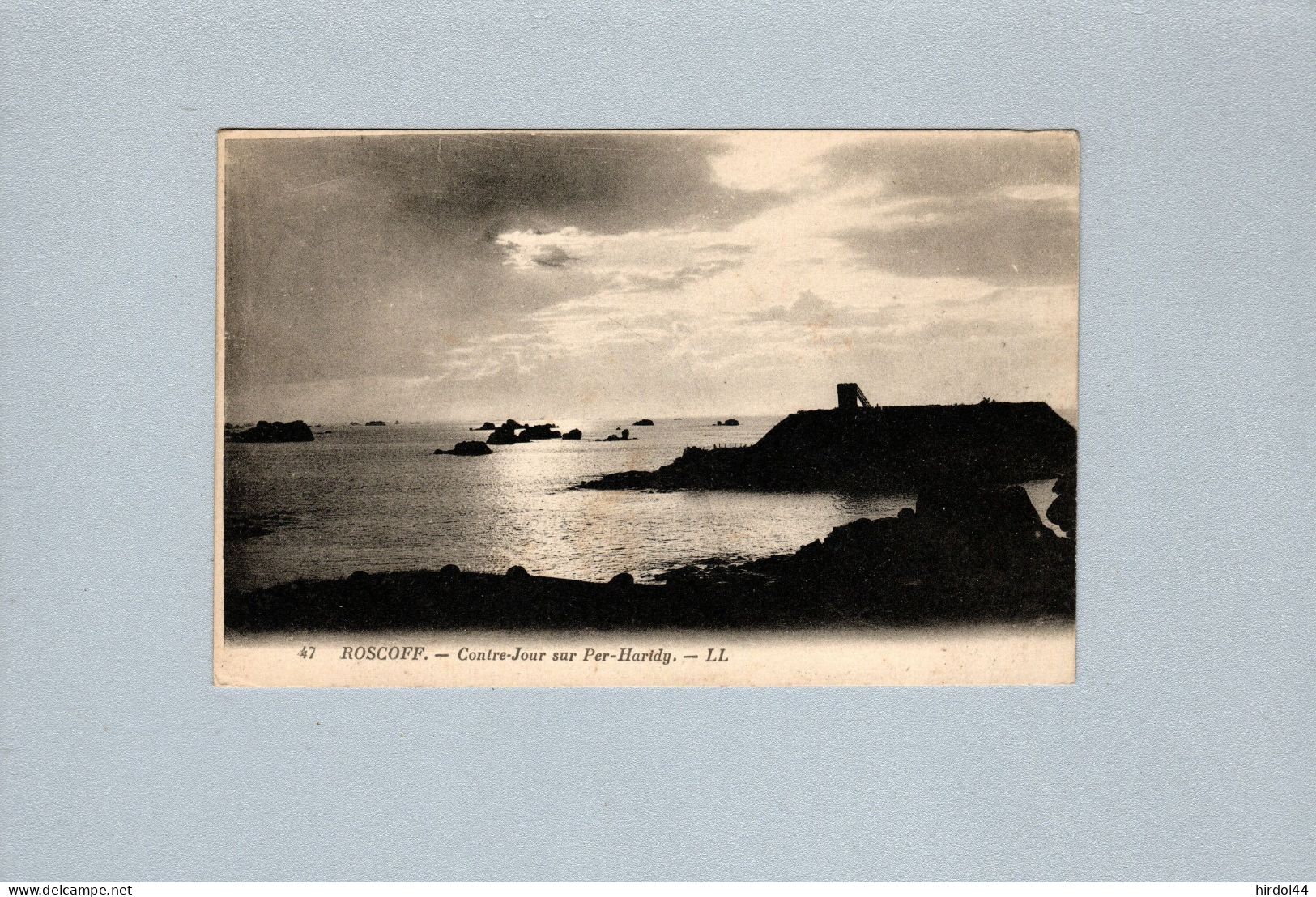 Roscoff (29) : Contre Jour Sur Per-Haridy - Roscoff