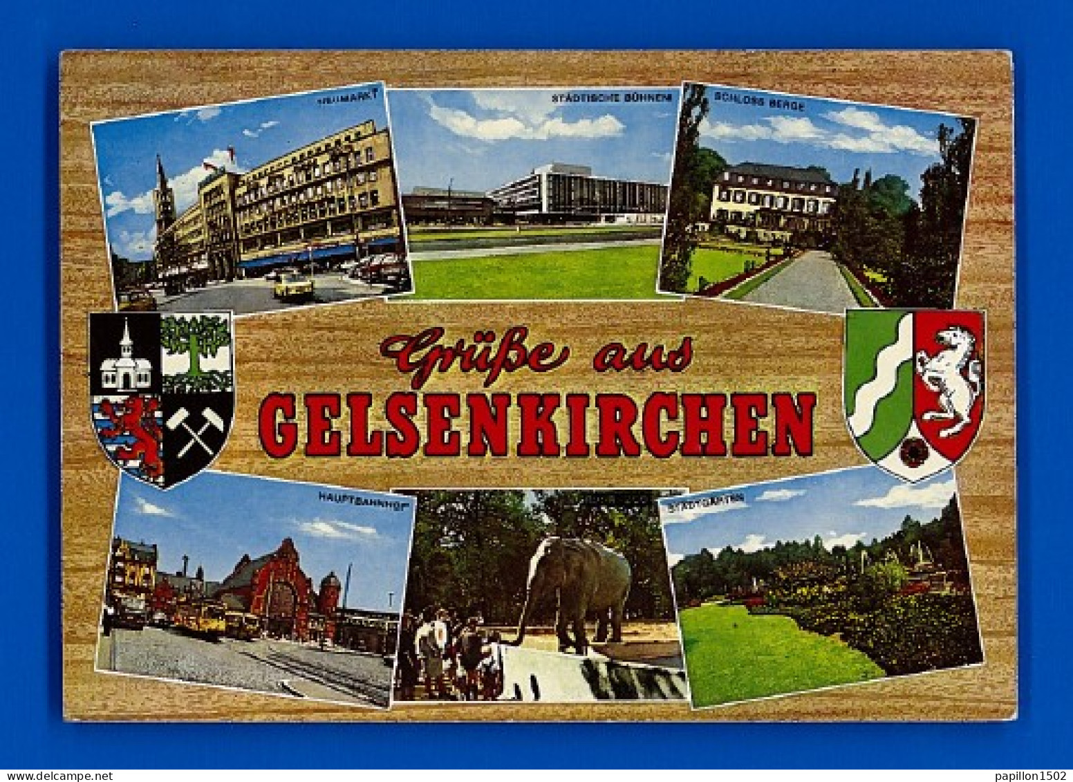 E-Allemagne-159D Multivues, Gruss Aus GELSENKIRCHEN, BE - Gelsenkirchen