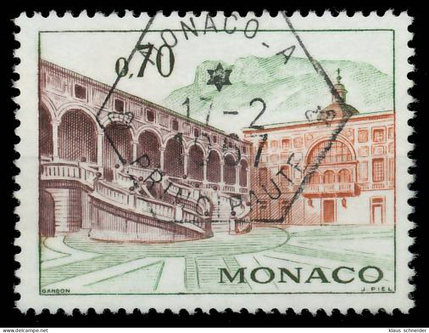 MONACO 1964 Nr 778 Gestempelt X3F96CA - Used Stamps