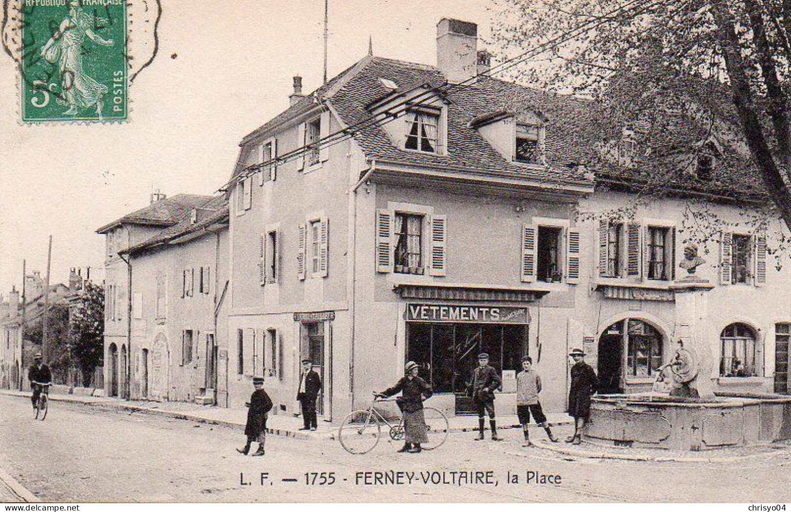 4V4Sb   01 Ferney Voltaire La Place En TBE - Ferney-Voltaire