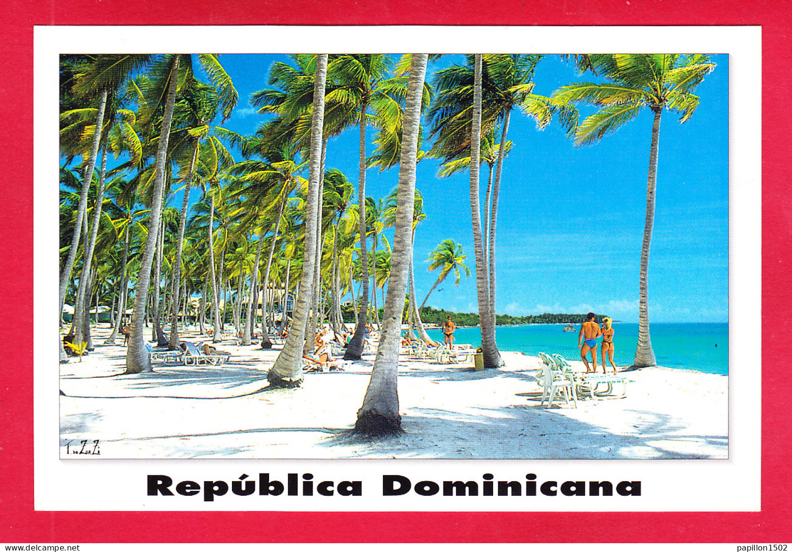 E-Dominique-01P1 Republica Dominicana, La Plage, BE - República Dominicana