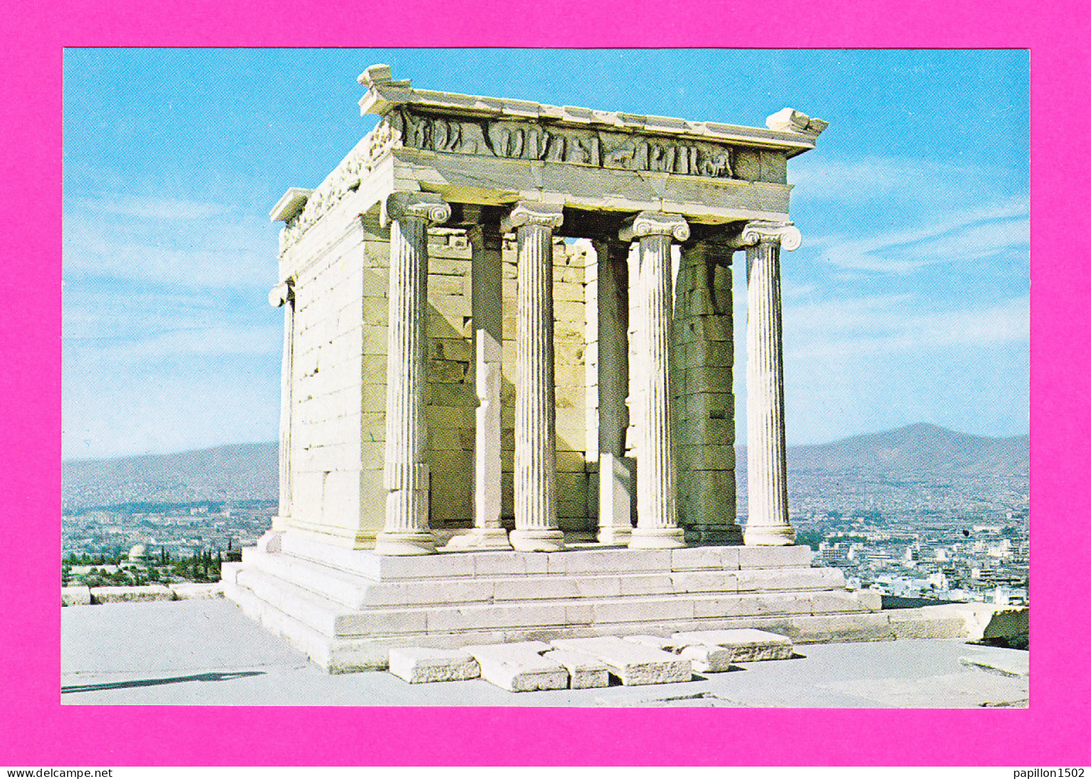 E-Grece-90P2 ATHENES, Le Temple D'Athéna Niké, TBE - Griechenland