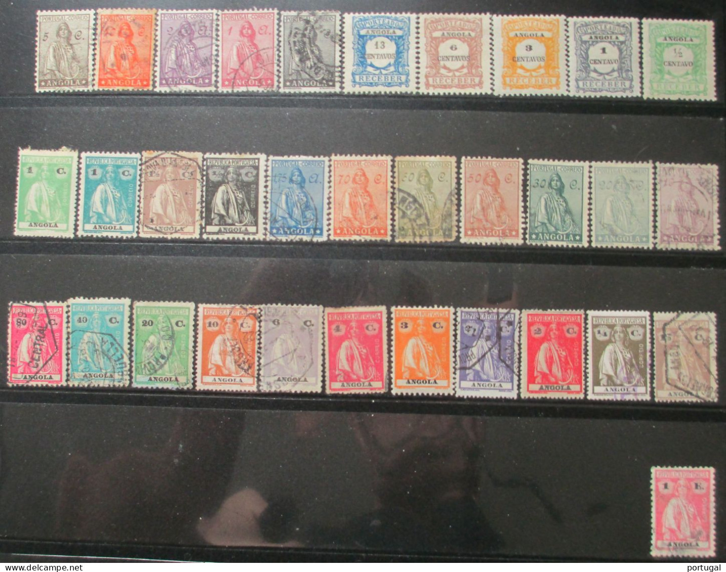 Angola ( 150 Timbres ) - OBLITERE - Angola