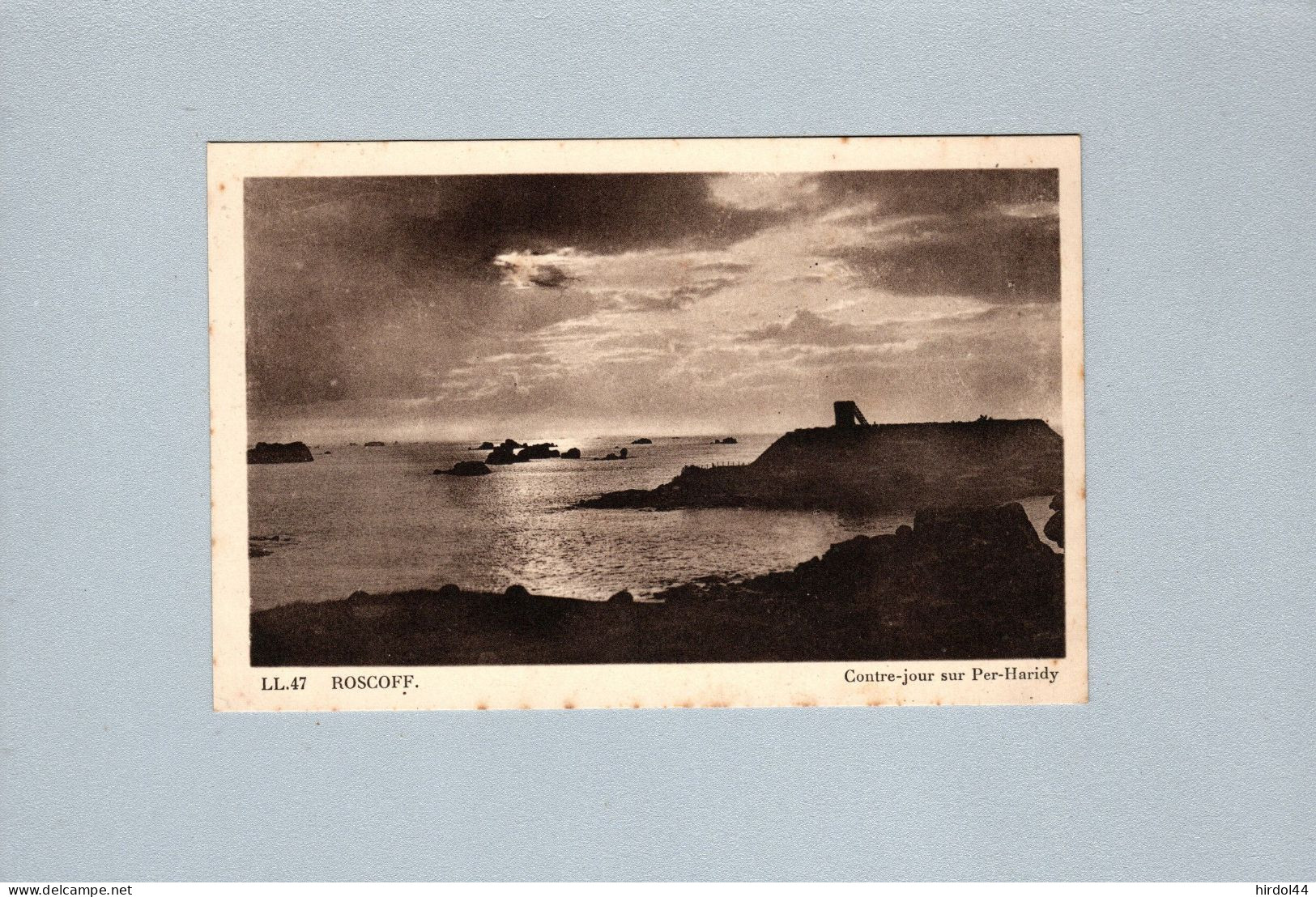 Roscoff (29) : Contre Jour Sur Per-Haridy - Roscoff