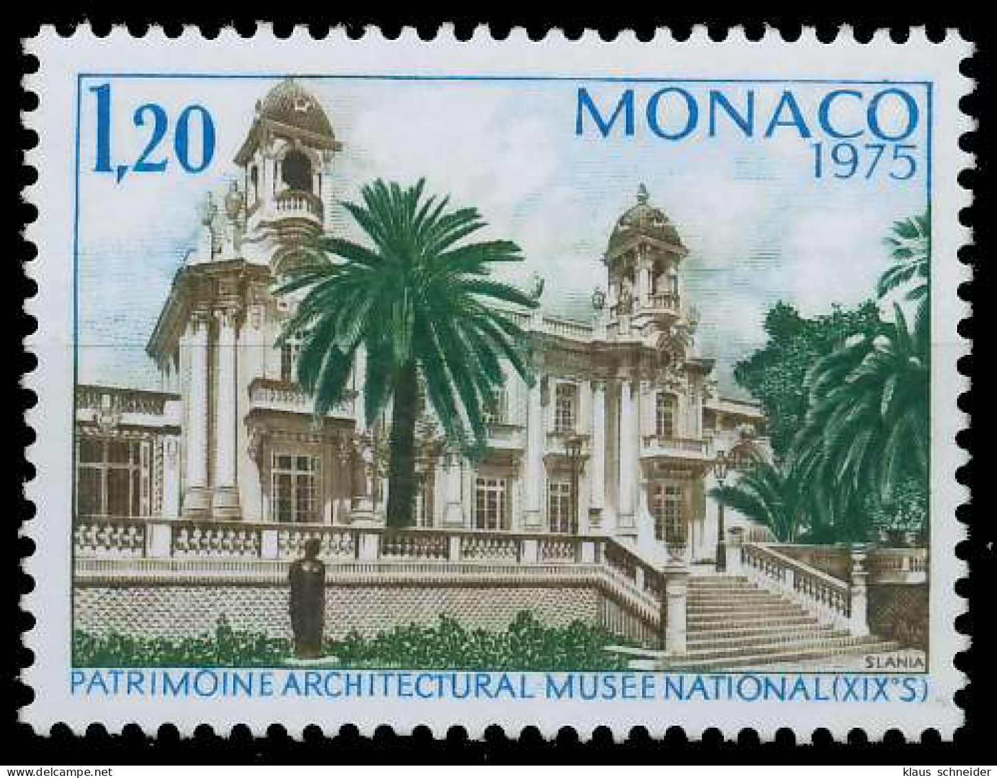 MONACO 1975 Nr 1180 Postfrisch S21C356 - Unused Stamps