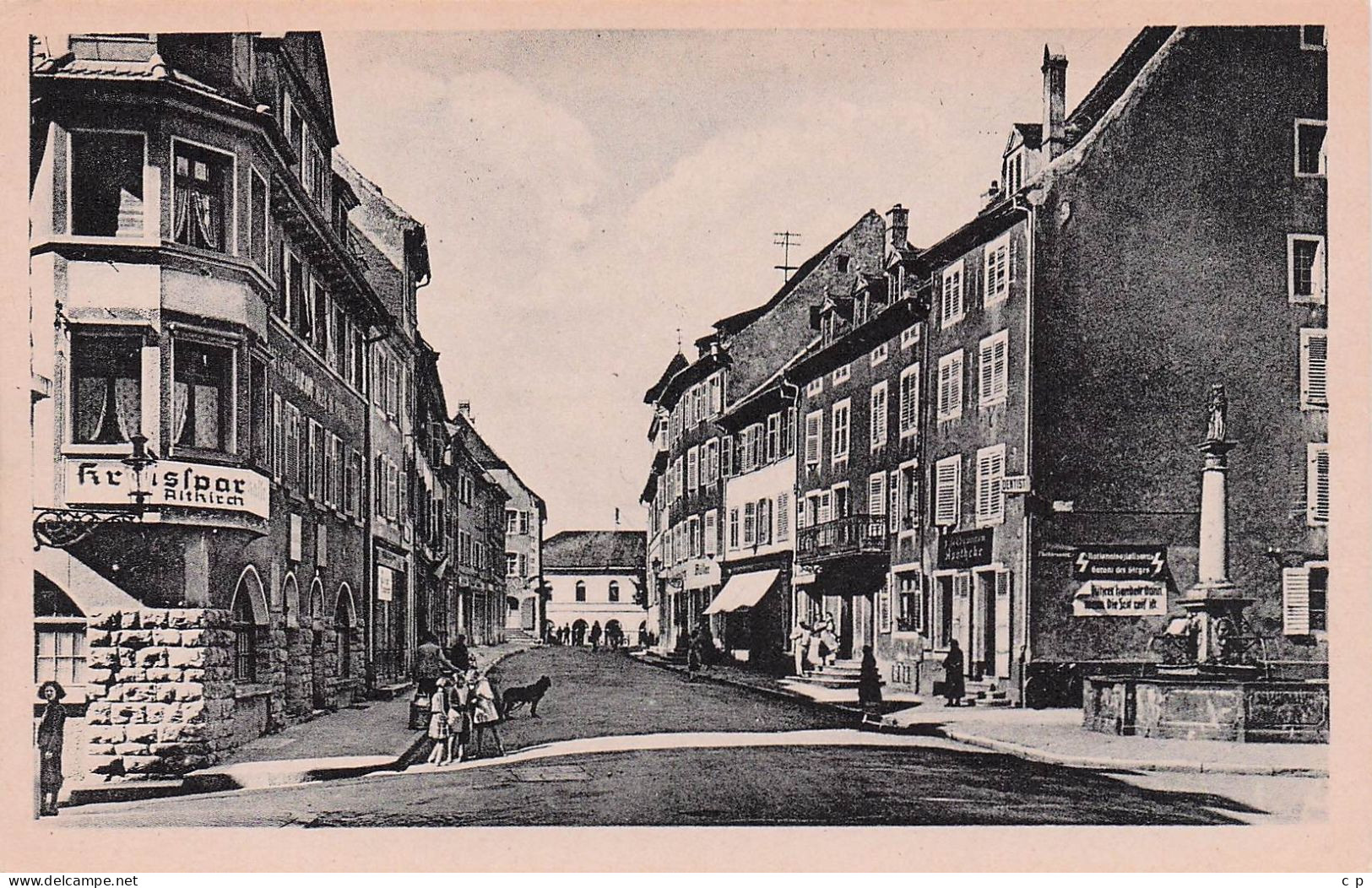 Altkirch - Rue Adolf Hitler -   CPA °J - Altkirch