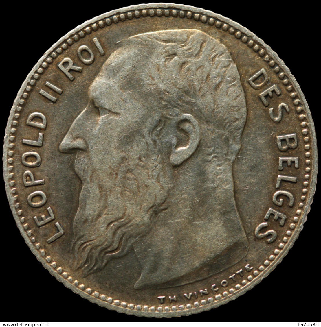 LaZooRo: Belgium 1 Franc 1909 XF - Silver - 1 Franc