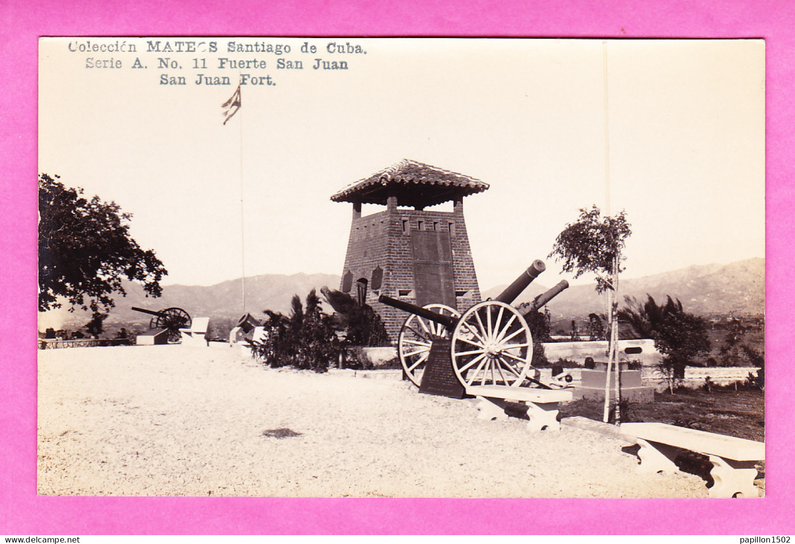 E-Cuba-48A74  Carte Photo, Coleccion MATEOS, Fuerte San Juan, Cpa BE - Kuba