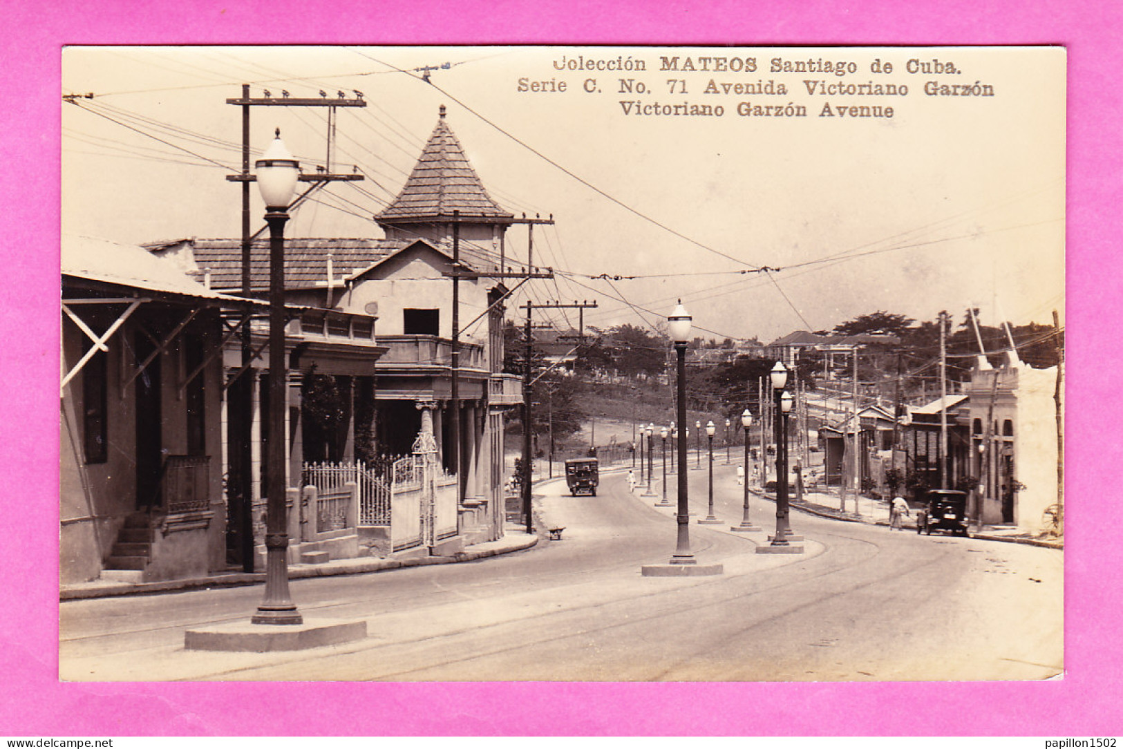 E-Cuba-50A74  Carte Photo, Coleccion MATEOS, Avenida Victoriano Garzon, Cpa BE - Cuba