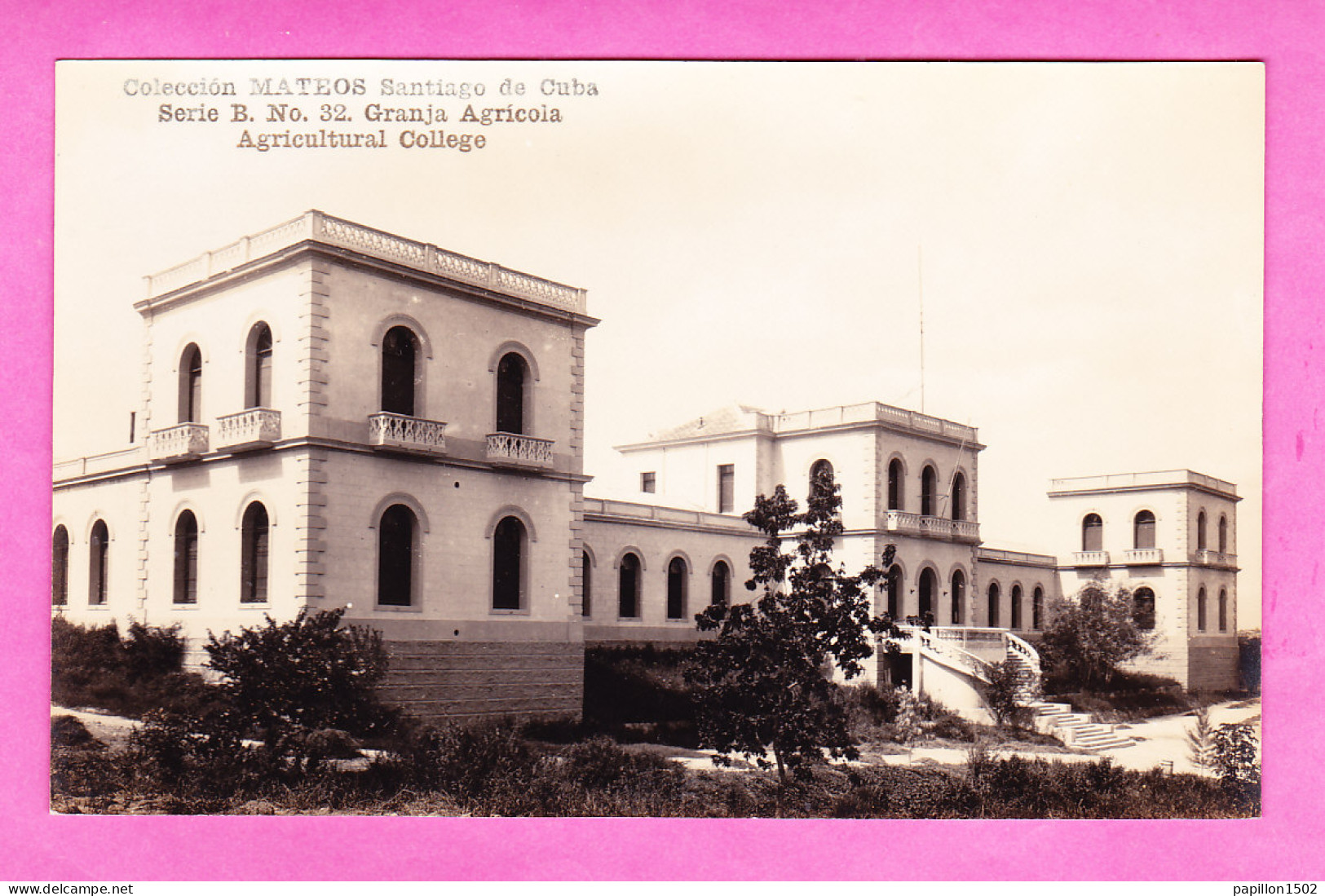 E-Cuba-60A74  Carte Photo, Coleccion MATEOS, Granja Agricola, Cpa BE - Cuba