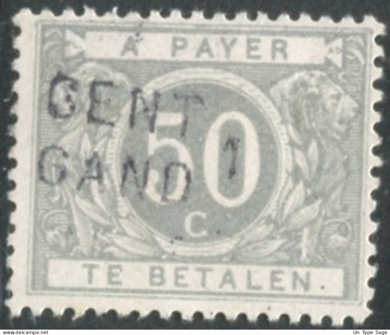 Belgique Timbre-taxe (TX) - Surcharge Locale De Distributeur - GENT / GAND 1 - (F963) - Postzegels