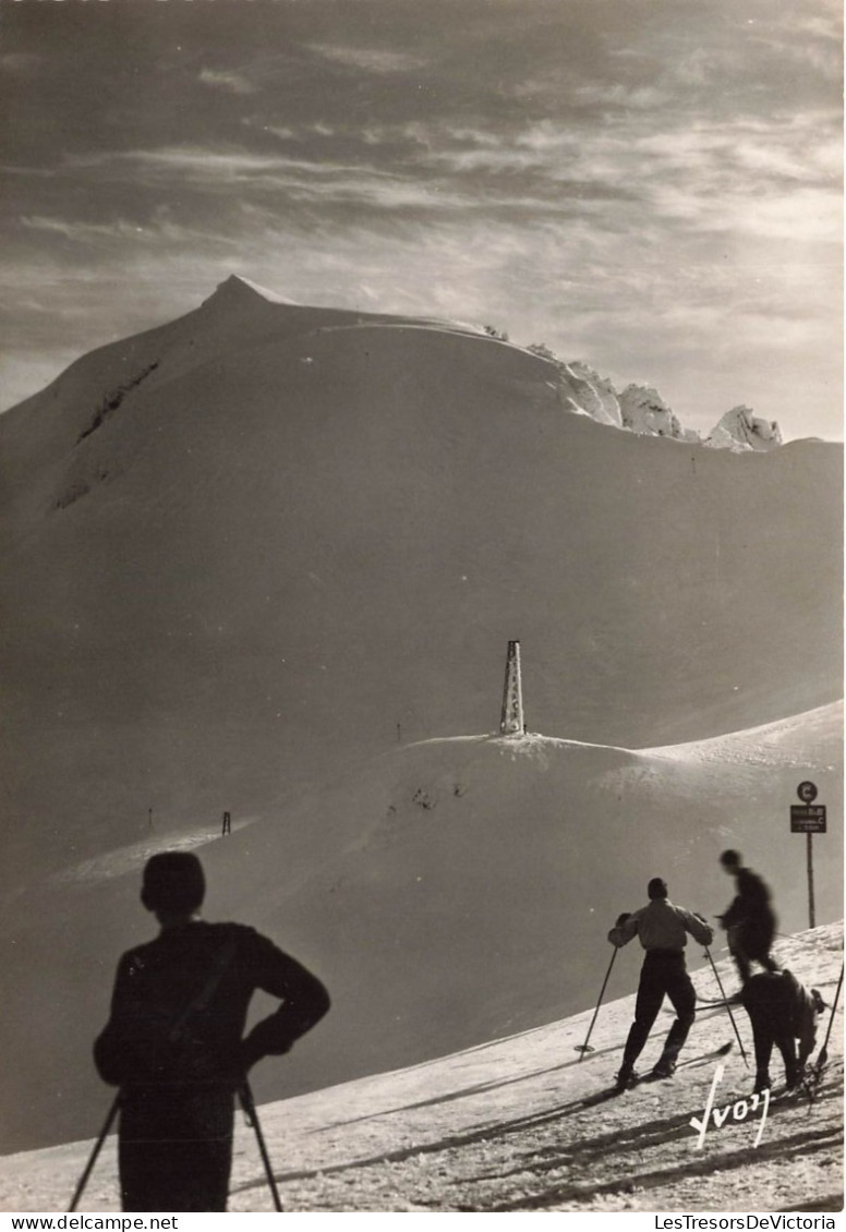 FRANCE - Le Mont Dore - Skieurs Sur Les Pentes Du Sancy - Pointe Du Sancy - Carte Postale - Le Mont Dore