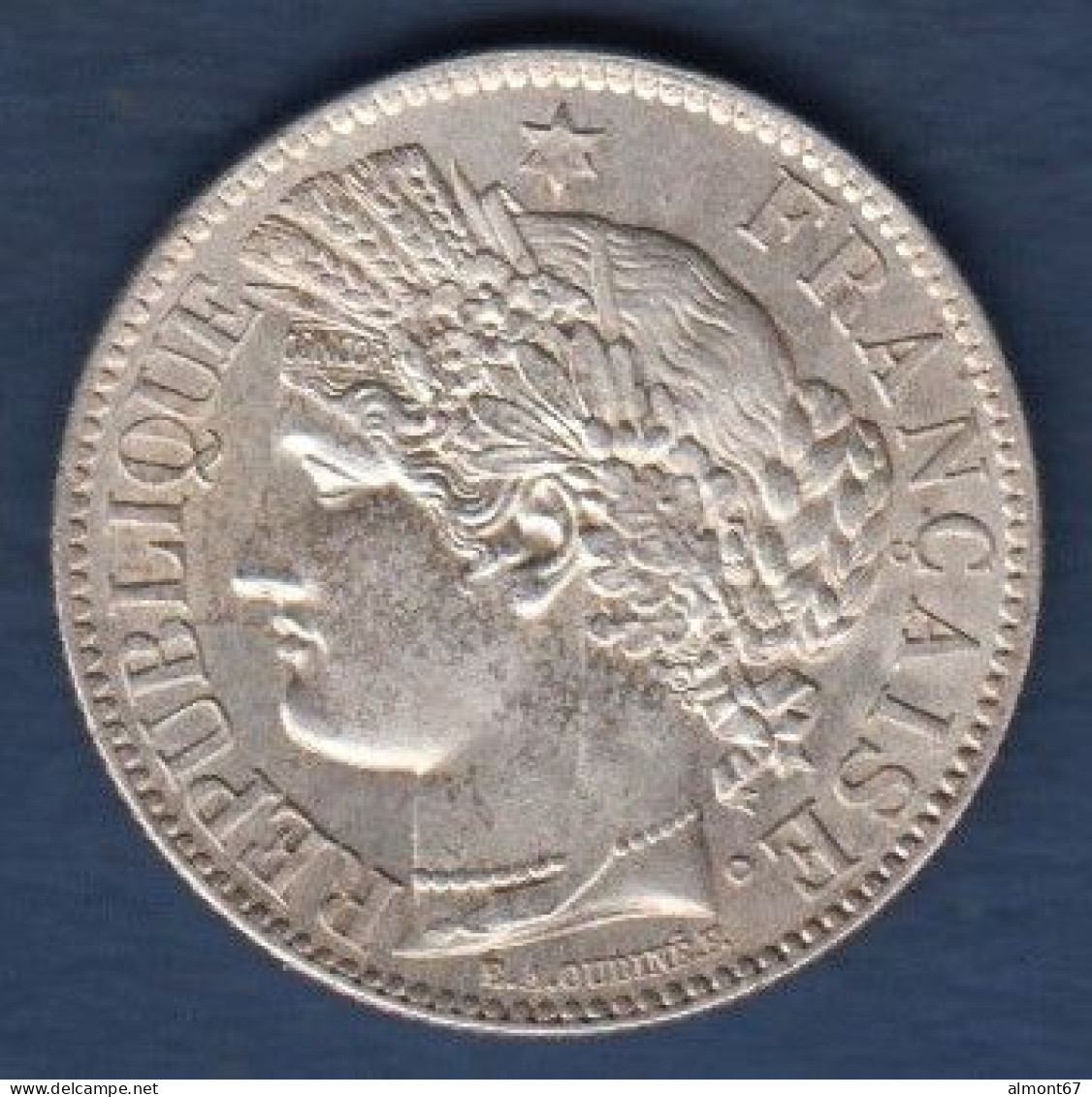 Cérès - 2 Francs 1871 K - 1870-1871 Kabinett Trochu