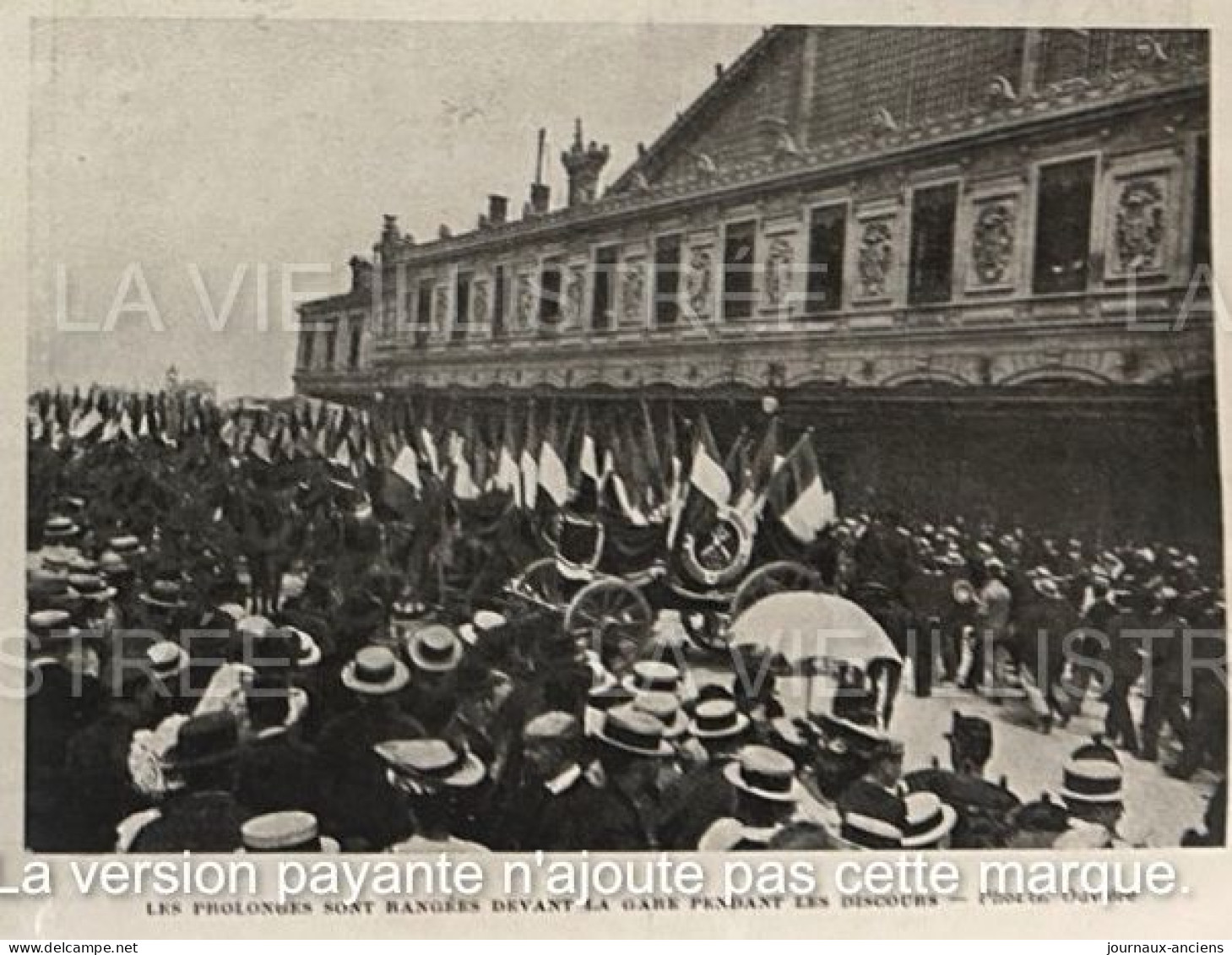 1905 LES VICTIMES DU FARFADET - LES FUNÉRAILLES À MARSEILLE - LA VIE ILLUSTRÉE - 1900 - 1949