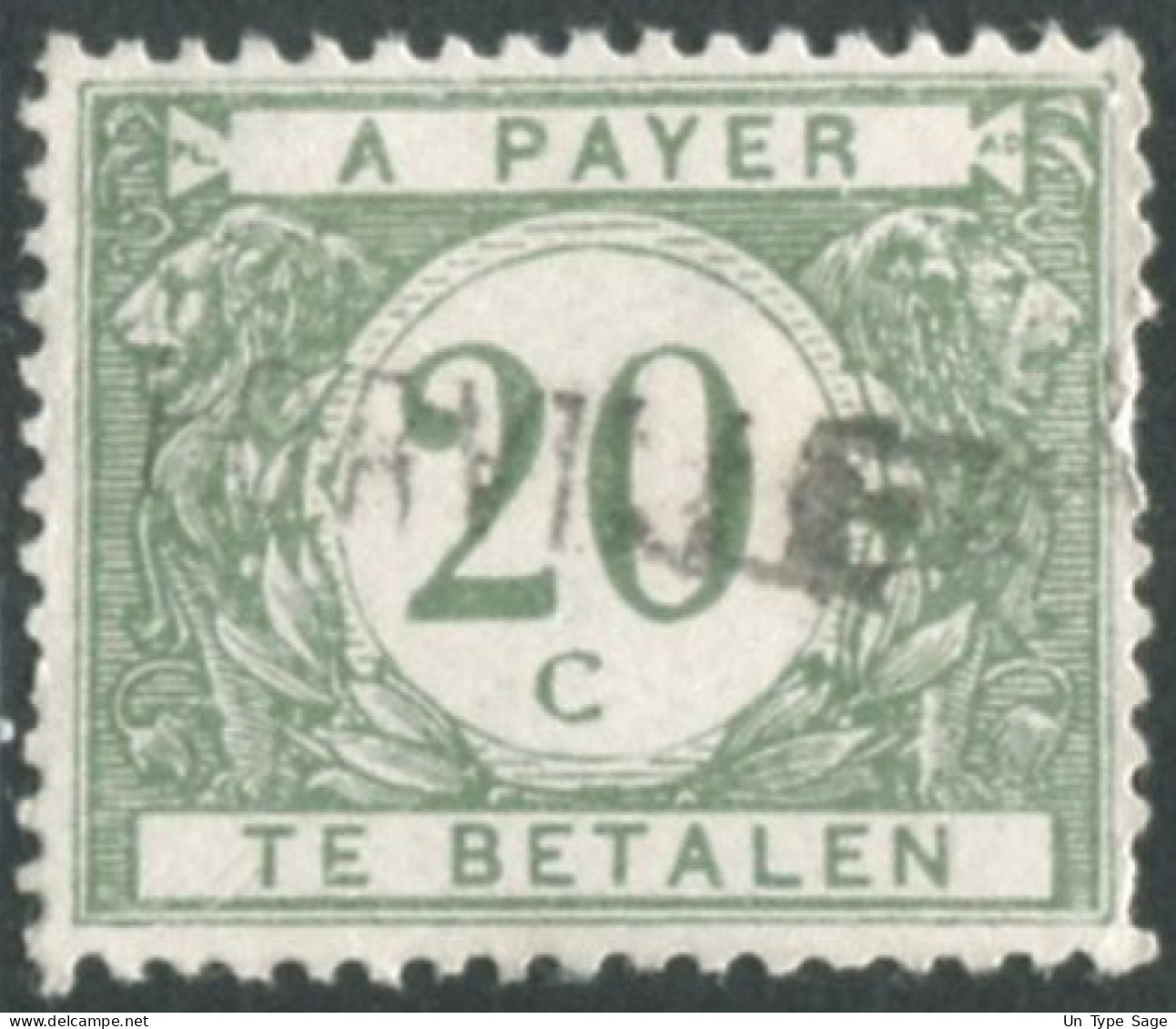 Belgique Timbre-taxe (TX) - Surcharge Locale De Distributeur - FORVILLE - (F964) - Postzegels