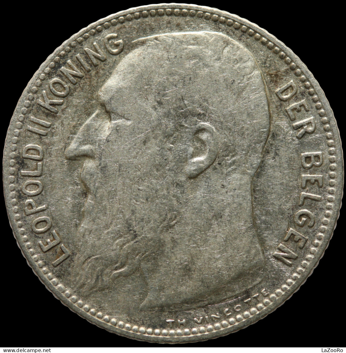 LaZooRo: Belgium 1 Franc Frank 1909 XF - Silver - 1 Frank