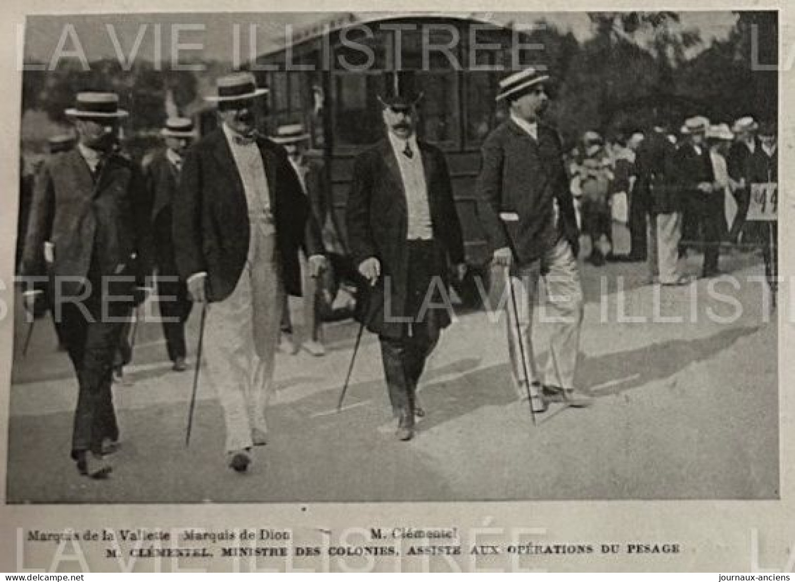 1905 LE CONCOURS DE VÉHICULES AUTOMOBILES INDUSTRIELS ET DE FOURGON MILITAIRES - AUTOMOBILE CLUB DE L'OISE - 1900 - 1949