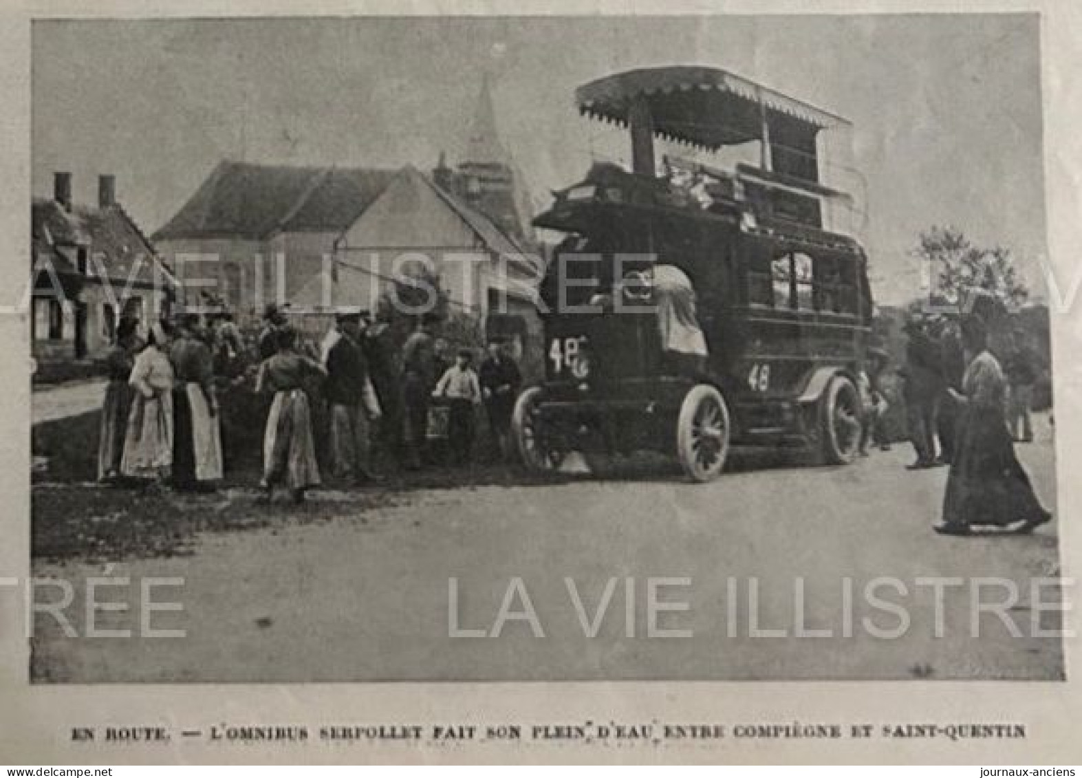 1905 LE CONCOURS DE VÉHICULES AUTOMOBILES INDUSTRIELS ET DE FOURGON MILITAIRES - AUTOMOBILE CLUB DE L'OISE - 1900 - 1949