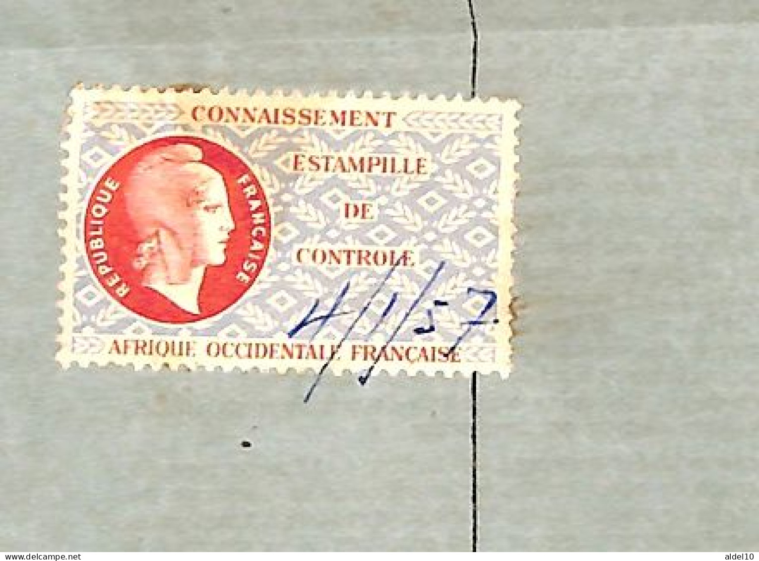 Connaissement Abidjan Pour Boston 1957 Cacao Estampille Contrôle - Lettres & Documents