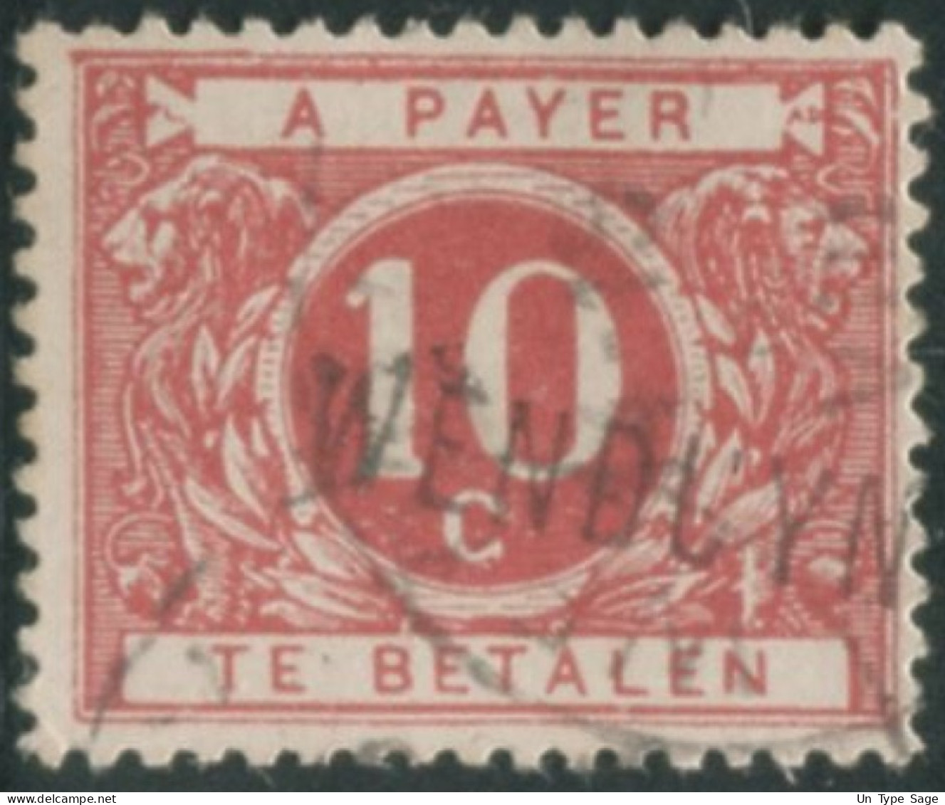 Belgique Timbre-taxe (TX) - Surcharge Locale De Distributeur - WENDUYN - (F966) - Postzegels