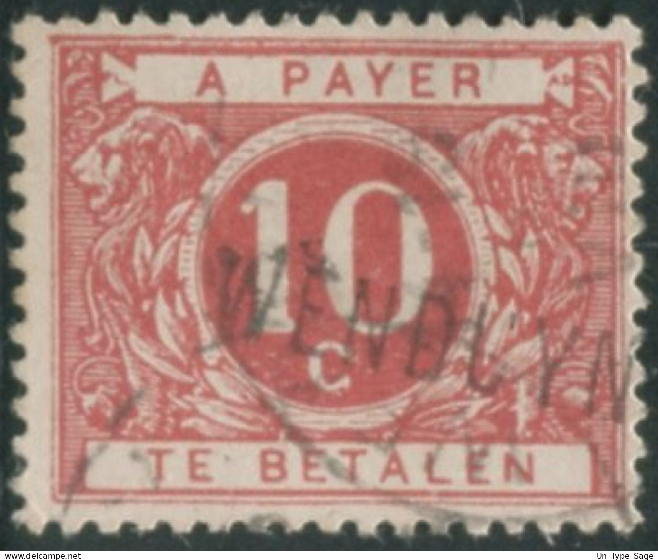 Belgique Timbre-taxe (TX) - Surcharge Locale De Distributeur - WENDUYN - (F966) - Sellos