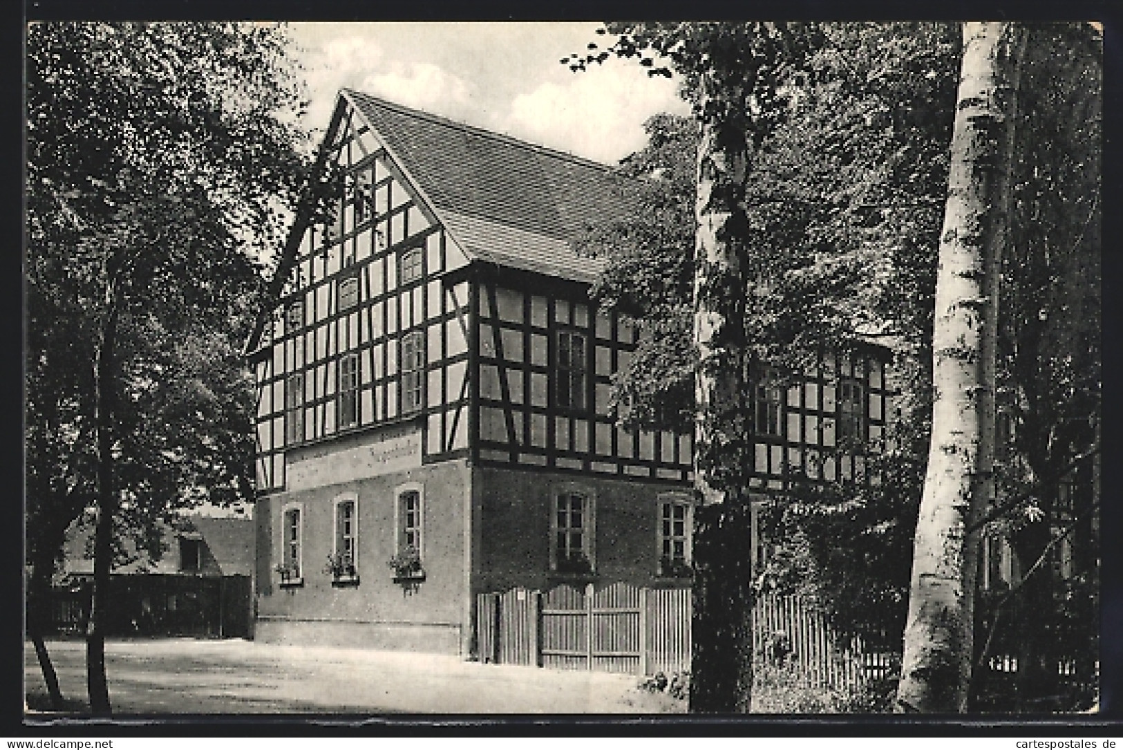 AK Bad Klosterlausnitz /Eisenberg, Waldgasthof Zu Den Ziegenböcken  - Eisenberg