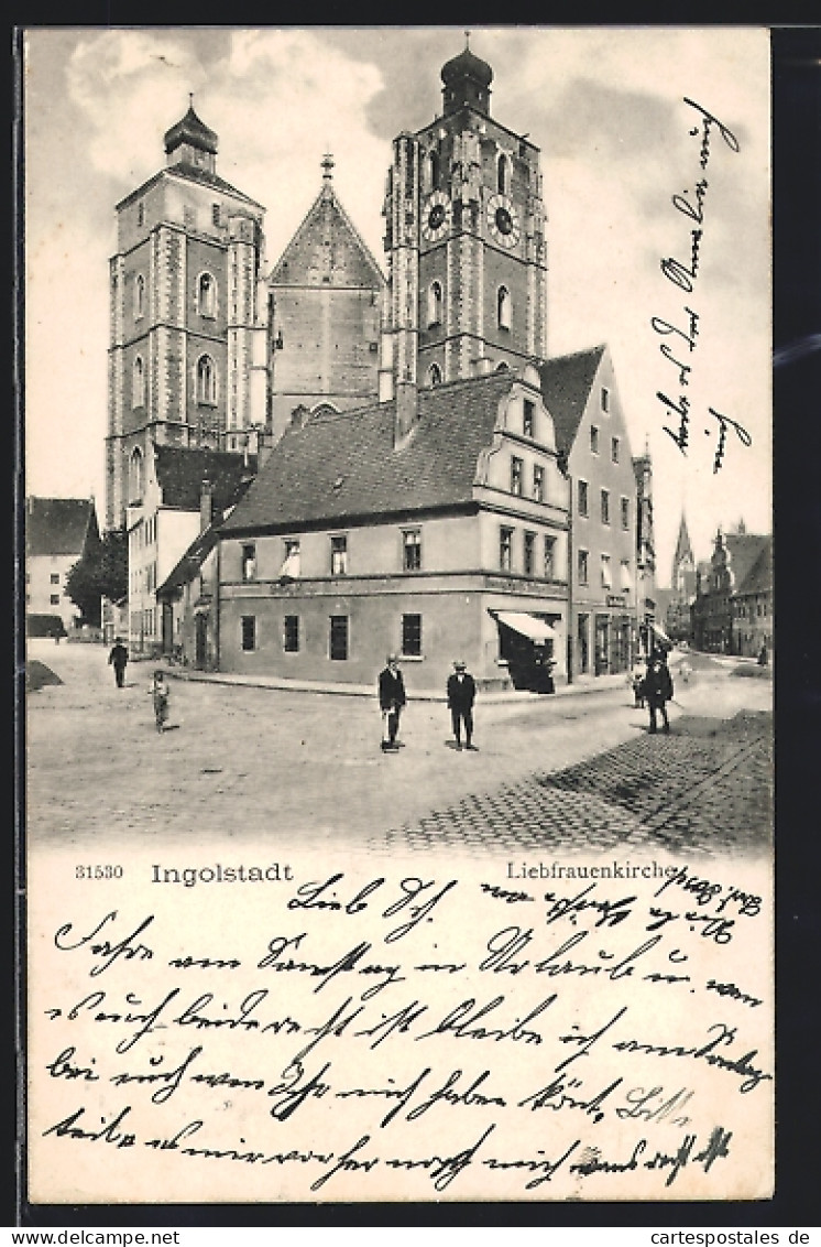 AK Ingolstadt, An Der Liebfrauenkirche  - Ingolstadt