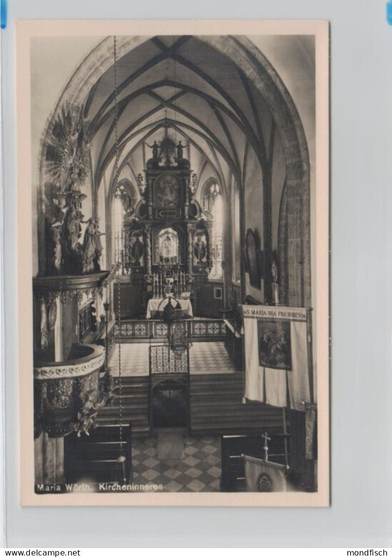 Maria Wörth - Kircheninneres 1937 - Maria Wörth