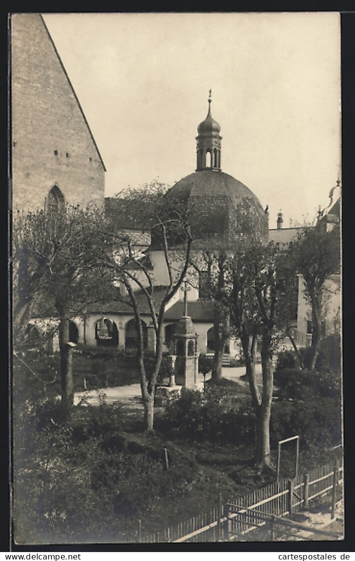 AK Laufen / Obb., Ortspartie Mit Kirche 1912  - Lauf