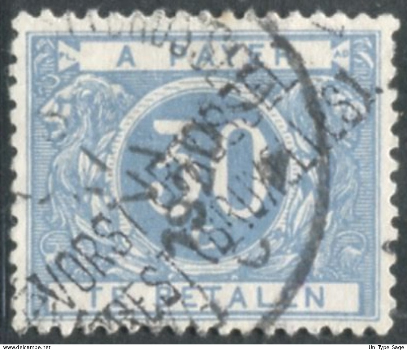Belgique Timbre-taxe (TX) - Surcharge Locale De Distributeur - WORST BRUSSEL - (F969) - Briefmarken