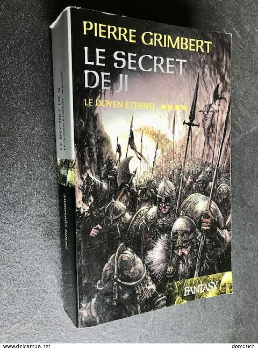 France-Loisirs Fantasy    LE SECRET DE JI    Le Doyen éternel - 4    Pierre GRIMBERT - Fantastique