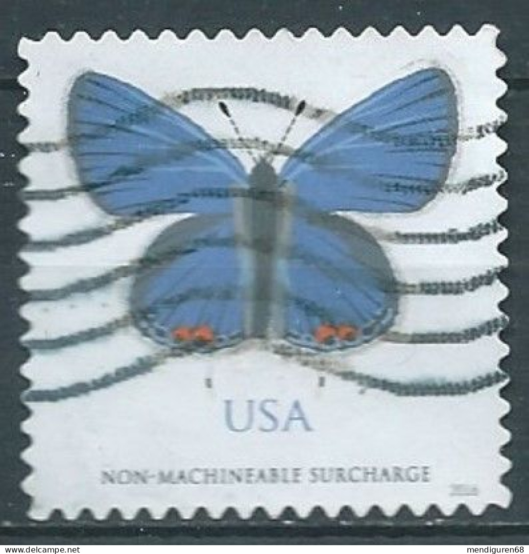 VERINIGTE STAATEN ETATS UNIS USA 2016 EASTERN TAILED-BLUE BUTTERFLY USED SN 5136 MI 5330 YT 4950 - Gebruikt