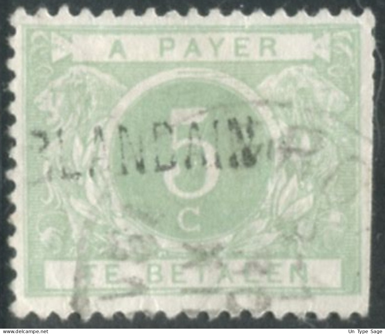Belgique Timbre-taxe (TX) - Surcharge Locale De Distributeur - BLANDAIN - (F970) - Postzegels