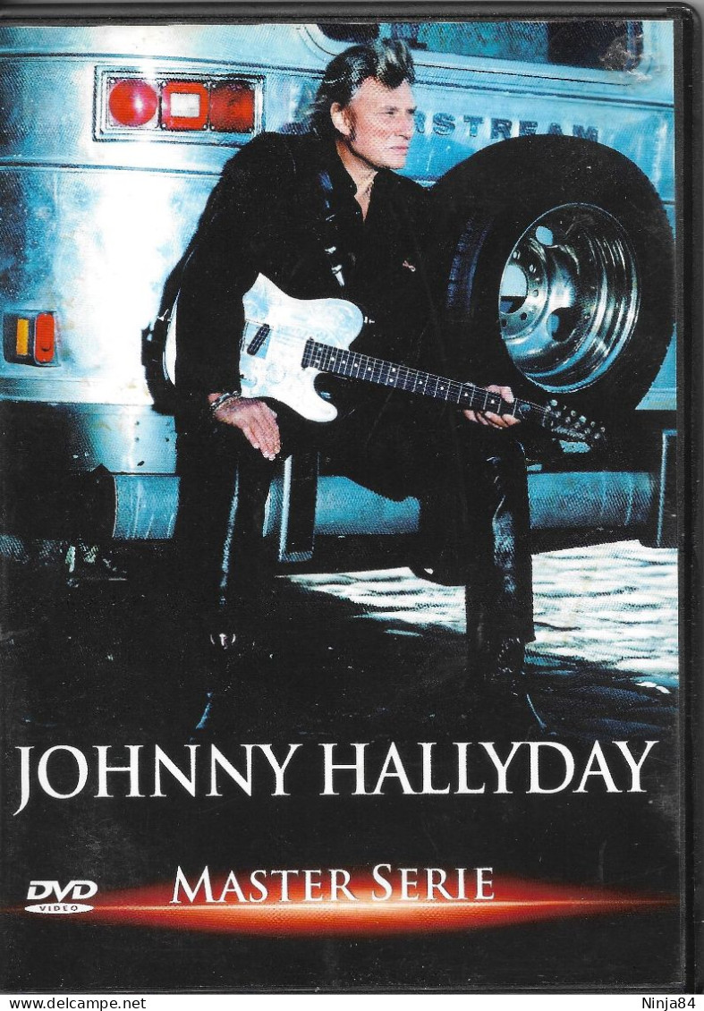 D-V-D Johnny Hallyday  "  Master Série  " - DVD Musicali