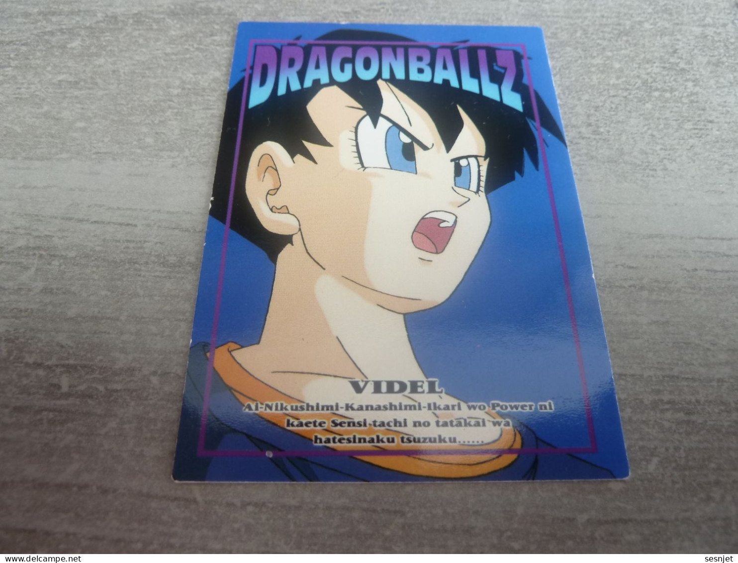 Dragon Ball Z - Videl - Card Number 32 - Videl - Editions Made In Japan - - Dragonball Z