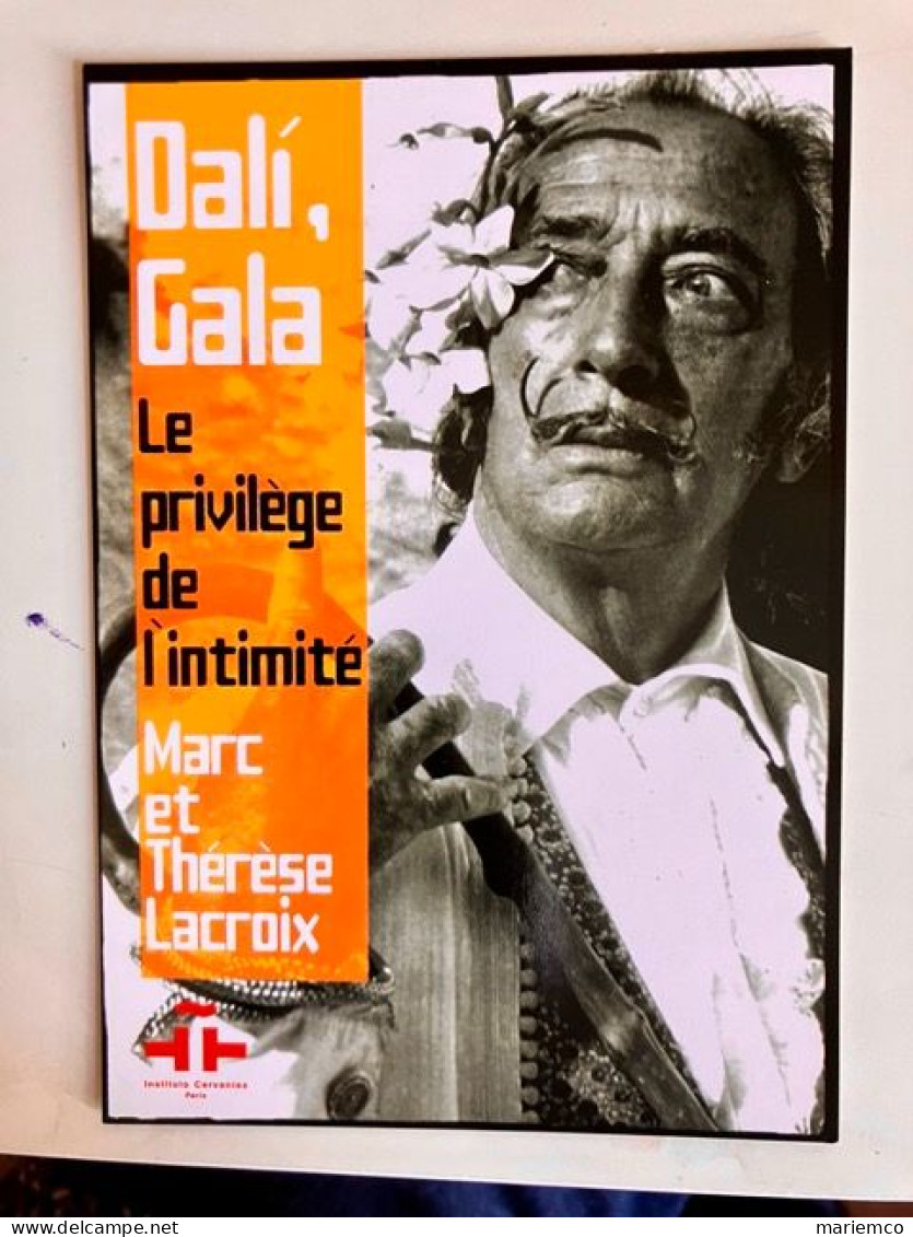 EXPOSITION DALI, GALA Le Privilège De L'intimité Institut Cervantes - Advertising