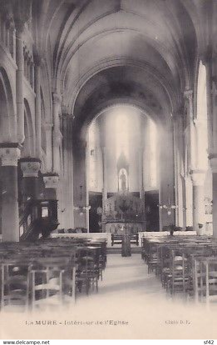 LA MURE             Intérieur De L église - La Mure