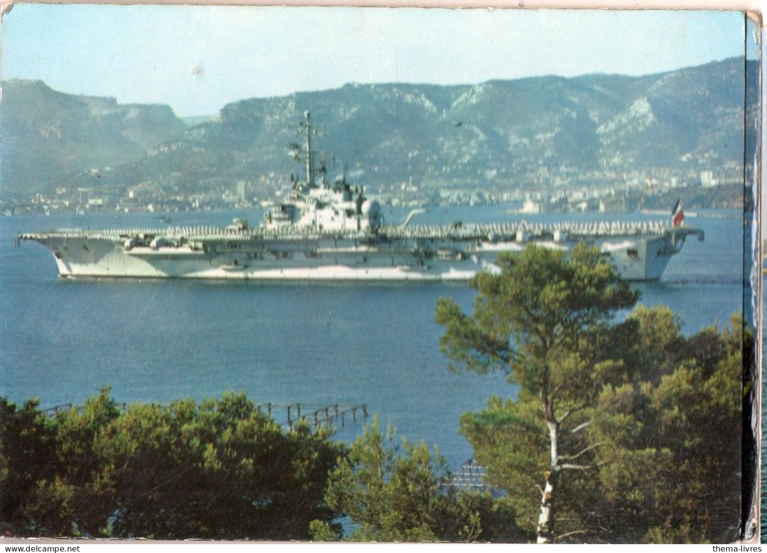 Toulon (83)  CPM Porte-avions CLEMENCEAU     (PPP47122) - Guerra