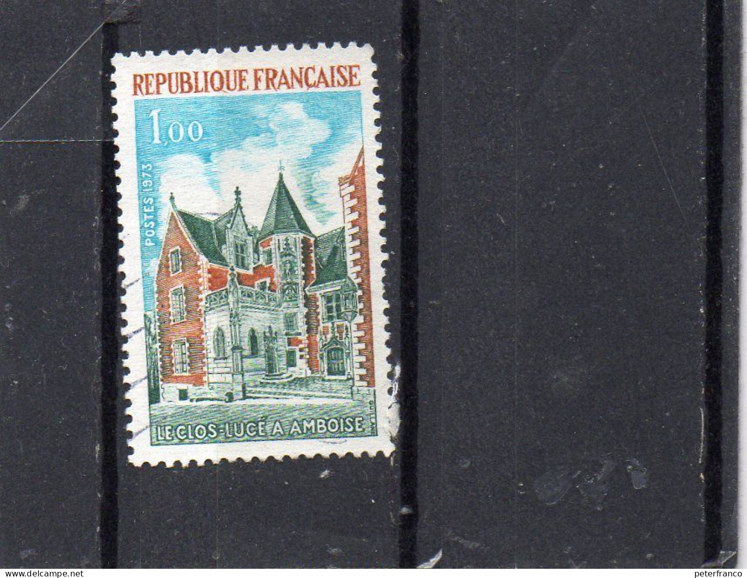 1973 Francia - Clos-Luce Palace - Ambois - Gebruikt