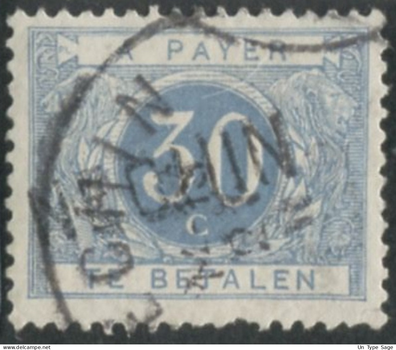 Belgique Timbre-taxe (TX) - Surcharge Locale De Distributeur - NECHIN - (F977) - Sellos