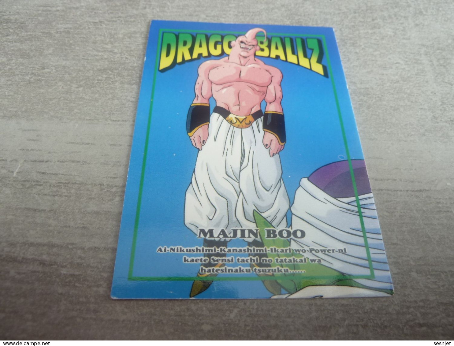 Dragon Ball Z - Majin Boo - Card Number 16 - Babidi - Editions Made In Japan - - Dragonball Z