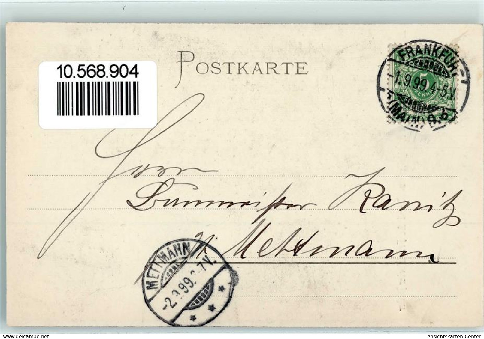 10568904 - Und Die Frankfurter Maler - Verlag Paul Groedel  Serie Goethe Nr. 2  Sign. Hermann Junker - Ecrivains