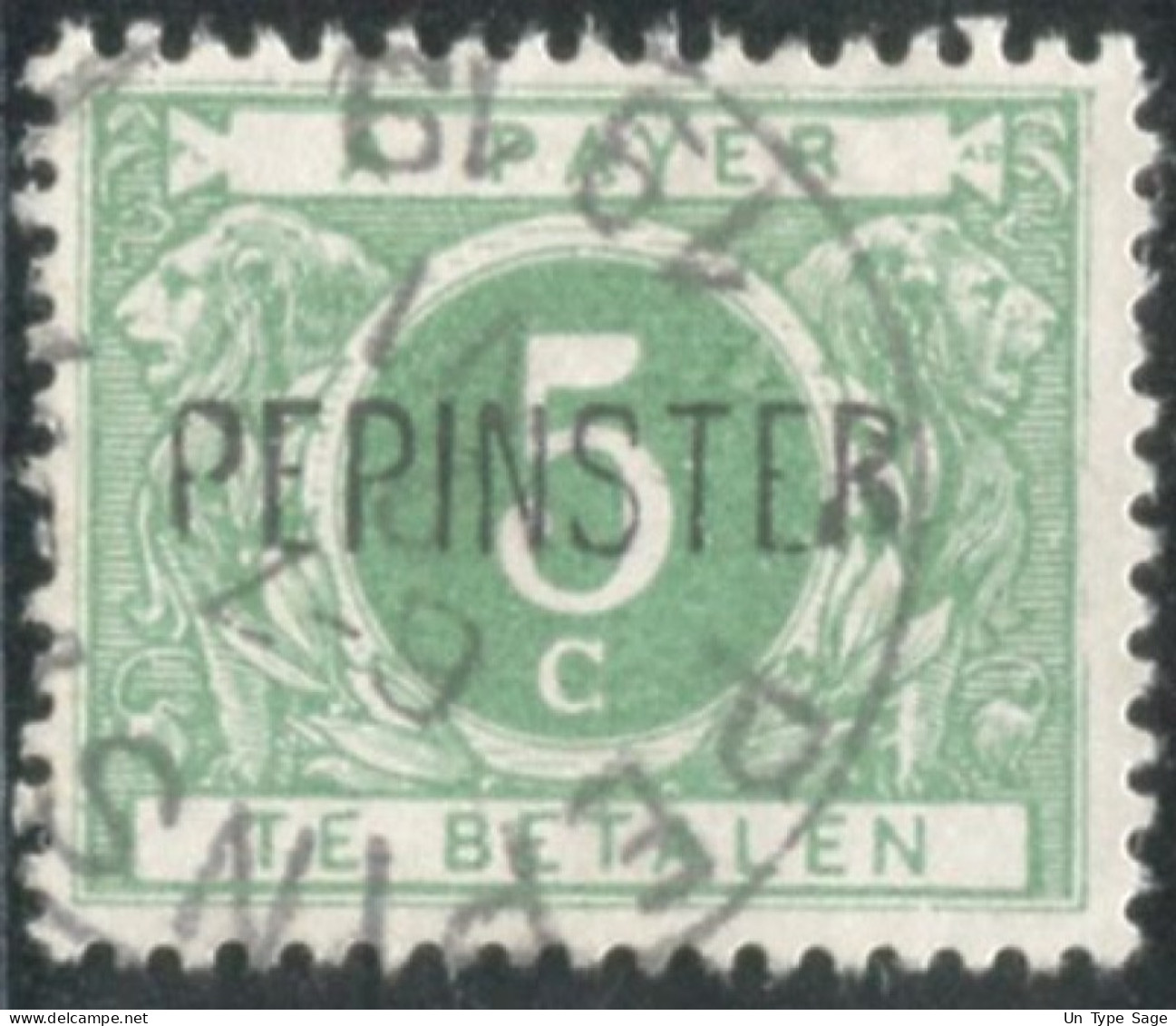 Belgique Timbre-taxe (TX) - Surcharge Locale De Distributeur - PEPINSTER - (F978) - Sellos