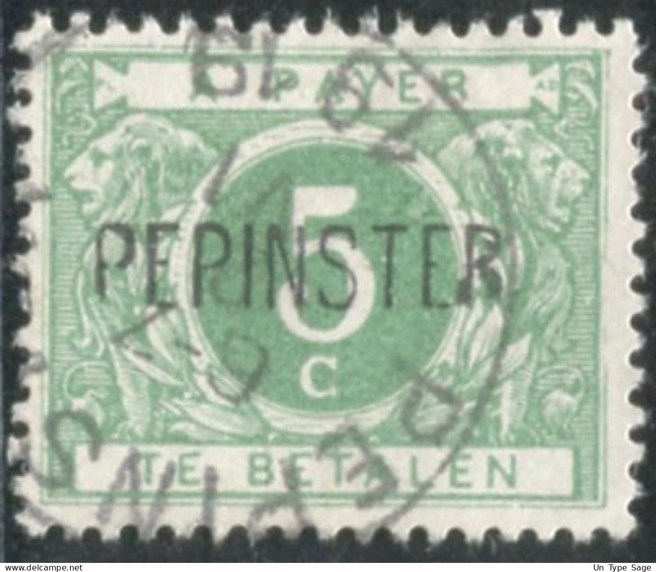 Belgique Timbre-taxe (TX) - Surcharge Locale De Distributeur - PEPINSTER - (F978) - Briefmarken