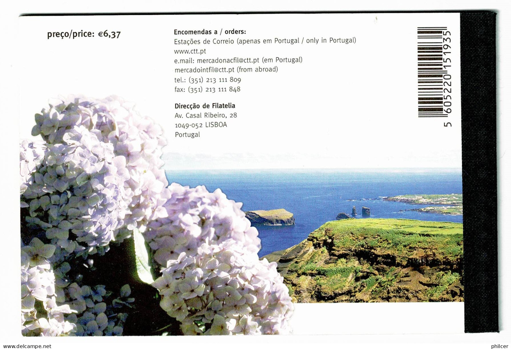 Açores, 2005, Caderneta, MNH - Blocchi & Foglietti