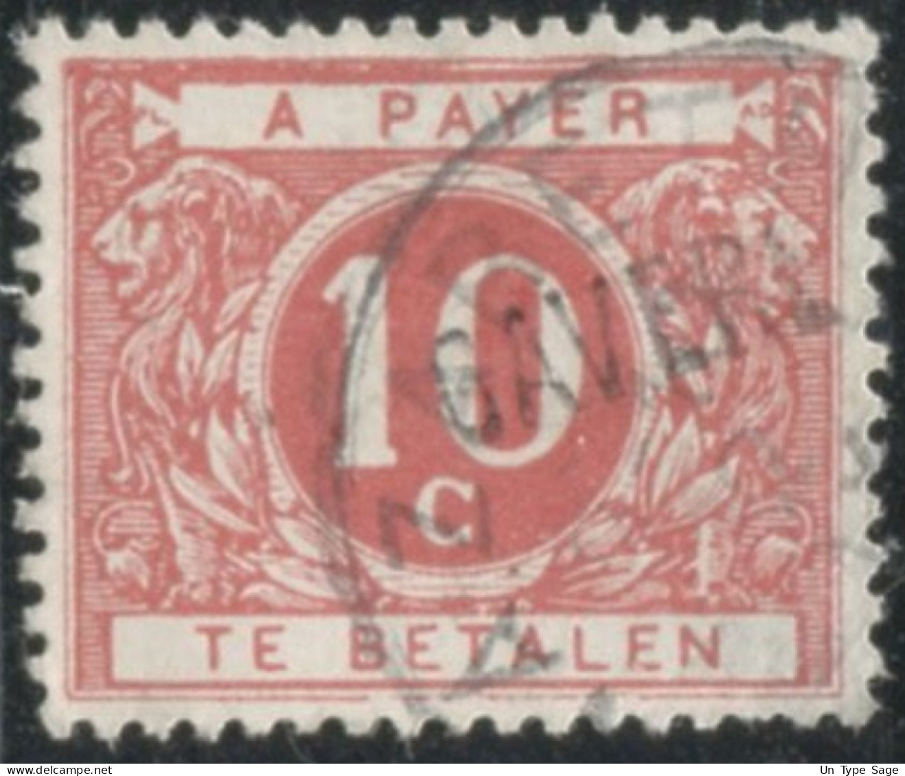 Belgique Timbre-taxe (TX) - Surcharge Locale De Distributeur - GAVERE - (F980) - Francobolli