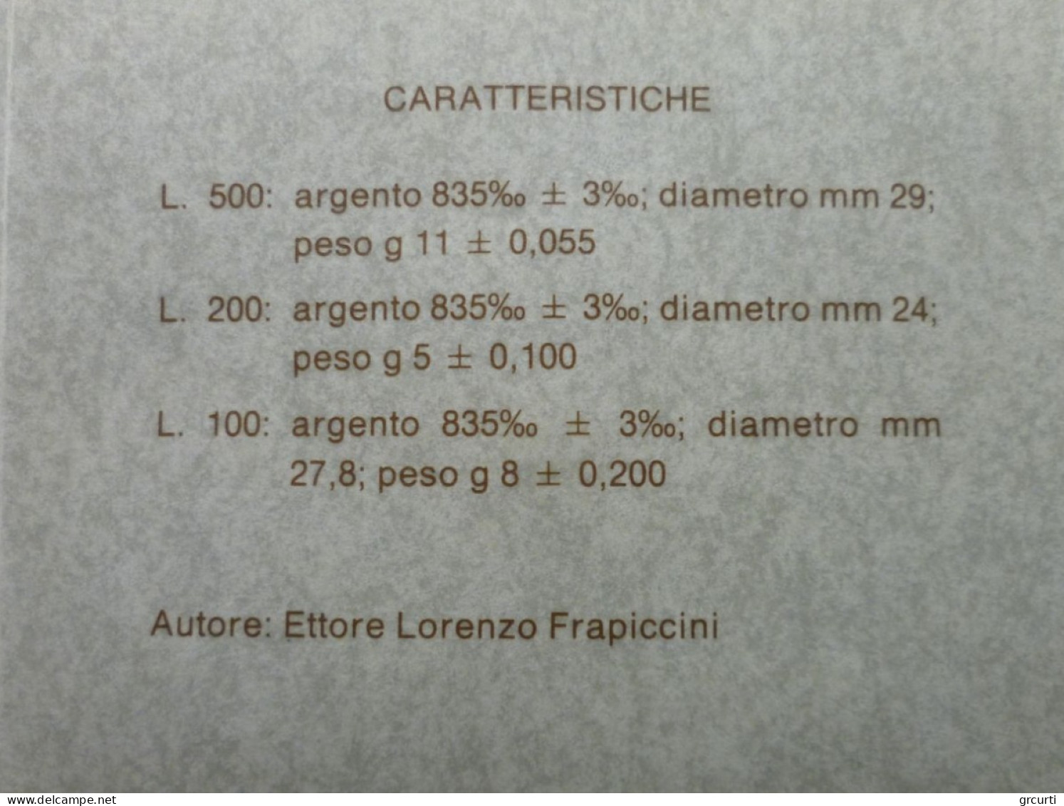 Italia - 500 + 200 + 100 Lire 1988 - 900° Università di Bologna - Gig# 436P - KM# 127-128-129