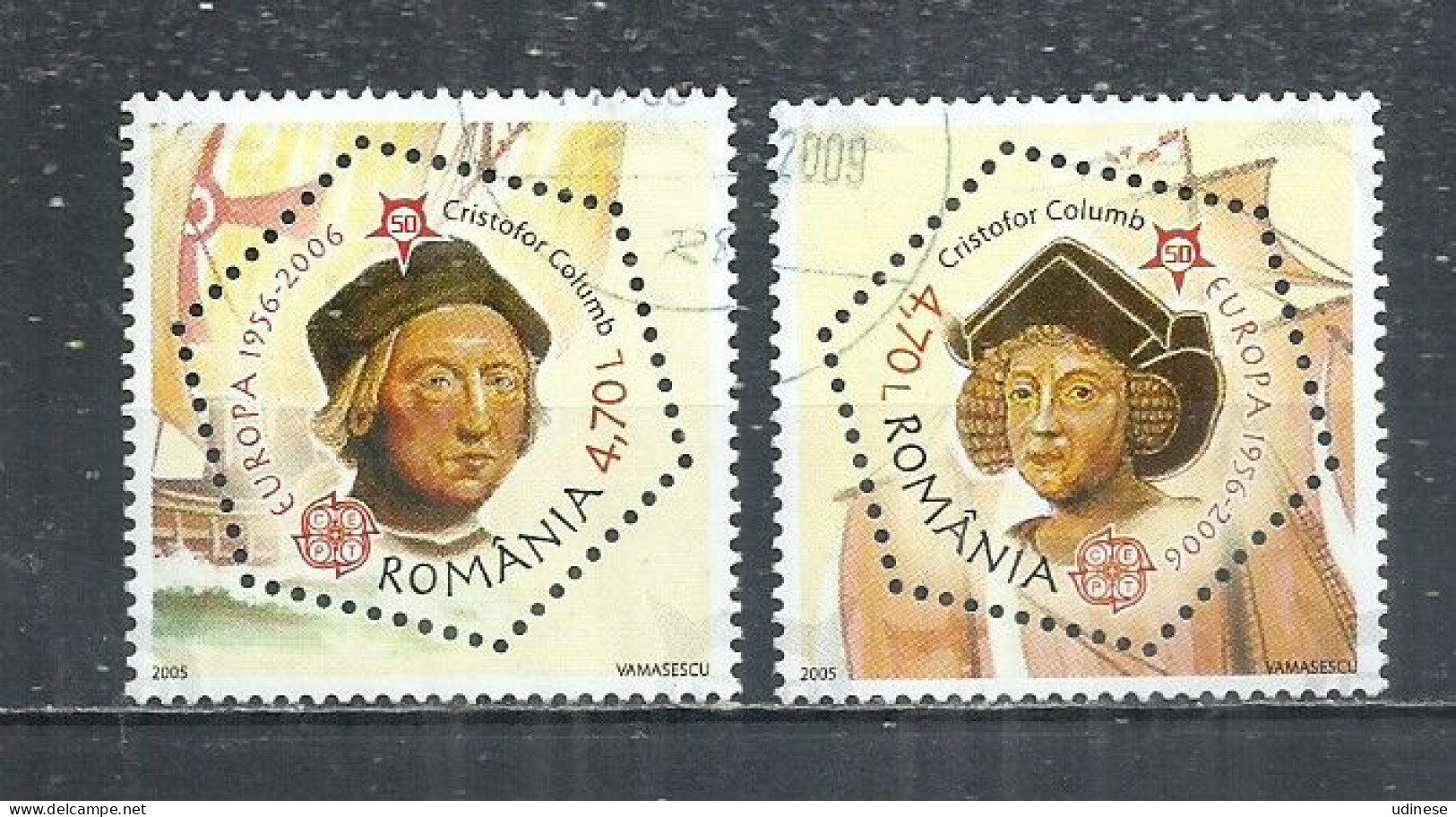 ROMANIA 2005 - EUROPA - POSTALLY USED OBLITERE GESTEMPELT USADO - 2005